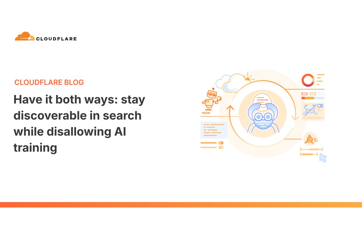 ปิดกั้นบอตเก็บข้อมูลฝึก AI โดยไม่หายจากผลค้นหา: กลไก Accountable ของ Cloudflare กับคำสั่ง robots.txt ที่เว็บไทยใช้ได้วันนี้