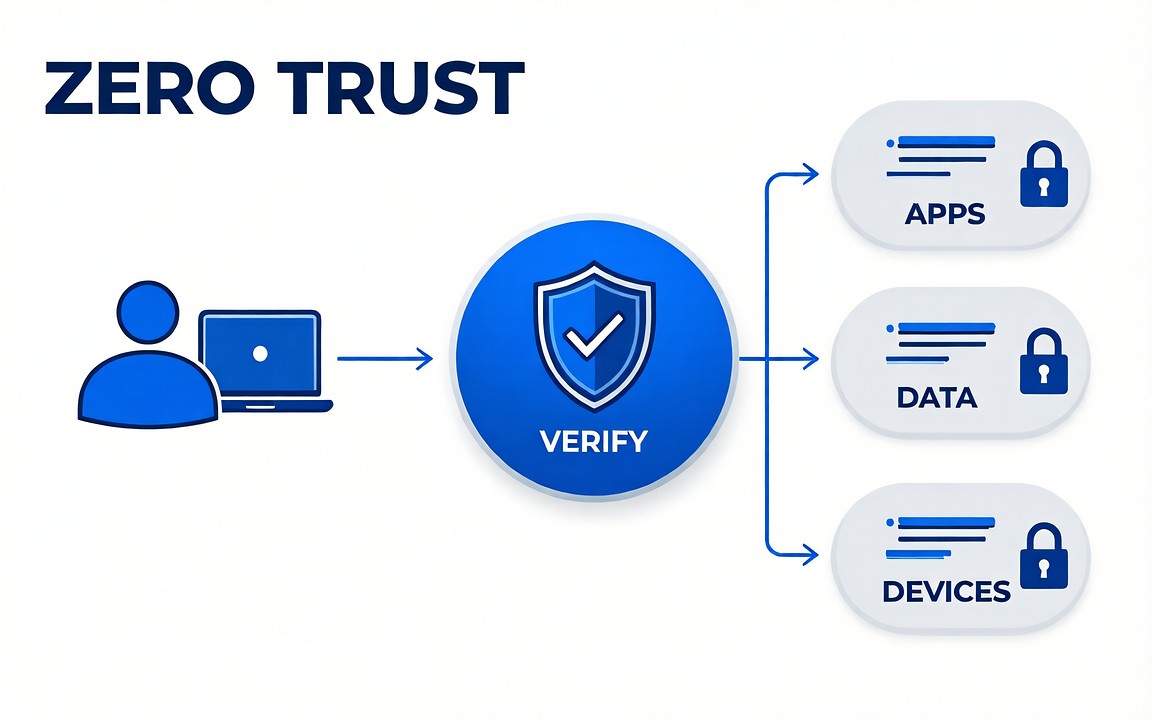 Zero Trust ตามมาตรฐาน NIST SP 800-207: เลิกเชื่อเครือข่ายภายใน