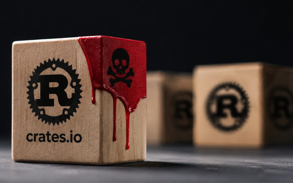 โจมตีซัพพลายเชนภาษา Rust ฝังมัลแวร์ทำงานตอนบิลด์ ใน crate ที่มียอดดาวน์โหลดรวม 245 ล้านครั้ง